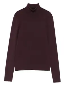 Свитер с высоким воротником JOSEPH, красный