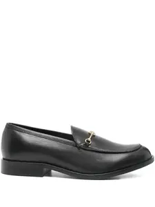Лоферы с пряжкой Horsebit Twinset, черный