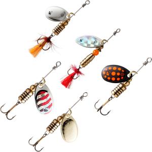 Набор спиннеров Svartan CAPERLAN, красочный