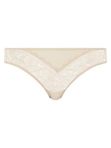 Трусики Chantelle Easy Feel Floral Touch, бежевый