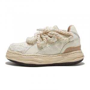 DVO Нескользящие, износостойкие, низкие, стильные, унисекс, кроссовки для скейтбординга, бежевые