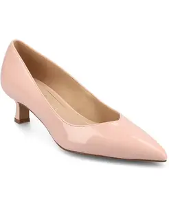 Женские туфли-лодочки Pammie с острым носом и небольшим каблуком Journee Collection, розовый