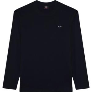 Свитер с вышитым логотипом Paul & Shark, морской синий