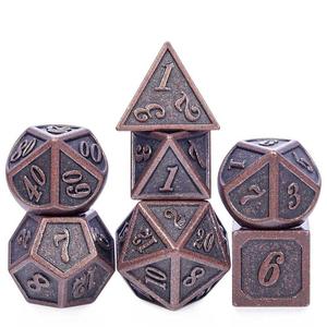 RPG Dice 7 Dragon Dice — набор антикварных металлических крыльев RGFK
