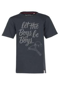 Футболка Band of Rascals Let The Boys Be Boys, серый