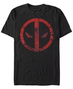 Мужская футболка Deadpool Tie-Dye с коротким рукавом Fifth Sun, черный