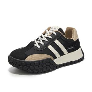 Износостойкие и легкие низкие кроссовки для женщин La Chapelle, Black