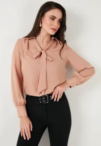 Блузка прямого кроя Lela, Light Brown
