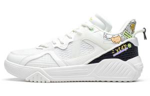 Кроссовки женские Lifestyle Low-top белые/черные Xtep