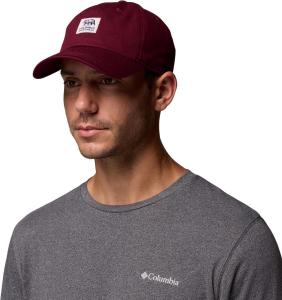 Бейсболка Columbia Unisex Provisions, цвет Lemon Wash/Mountain Landscape, Rich Wine/Woven Bear