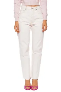 Джинсы с завышенной талией и прямым кроем, цвет «Космополитан» Agolde