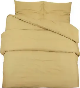 Комплект постельного белья Maison Exclusive Taupe 155x220 см, легкая микрофибра Prolenta