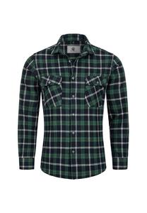 Рубашка в клетку рубашка стандартного кроя Rock Creek, зеленый