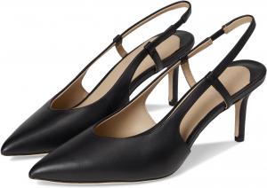 Туфли Lauren Ralph Lauren Khloe Leather Slingback Pumps, черный