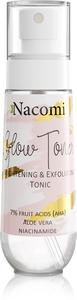 Очищающий тоник Glow Toner с AHA-кислотами Nacomi, 80 мл