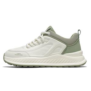 YEARCON Мужские повседневные кеды низкие белые экрю, цвет Ecru