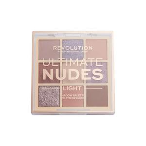 Палитра теней для век Ultimate Nudes Makeup Revolution, цвет light, 9 x 0.9 гр