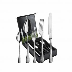 Picard & Wielpütz, серия «Mia», подарочный набор из 30 предметов с обеденными ножами с полой ручкой, 30 предметов, № 6180 180904, серебро