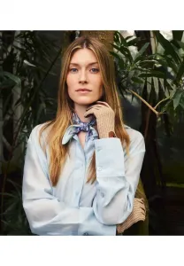 Изящный шарф с узором пейсли Roeckl, Multi Aqua