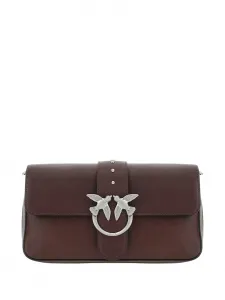 Классическая кроссбоди сумка Love Pinko, коричневый
