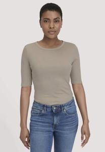 Футболка Hessnatur Basic T-shirt, Taupe/Sand