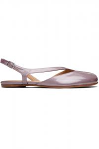 Maison Margiela Фиолетовые сандалии-таби с открытой пяткой