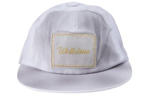 WE11DONE Бейсболка мужская белая