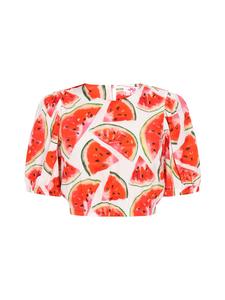 Блузка myMo, цвет red multicolor