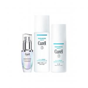 Набор сывороток KERUN размер 2 лосьон для ухода за кожей увлажняющий и питательный 25мл+150мл+120мл/34г+25мл+150мл Curél