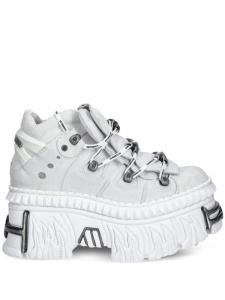 VETEMENTS кроссовки на платформе из коллаборации с New Rock, белый