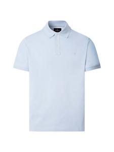 Hackett London Поло в пастельно-голубом цвете