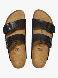 Босоножки arizona birko-flor с двойным ремешком Birkenstock, черный