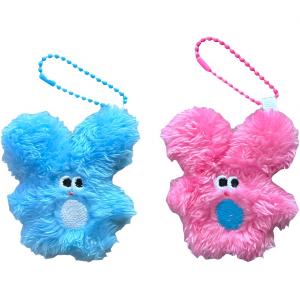 Креативный мультяшный милый плюшевый кулон с животными для дофаминового гардероба, высота 9 см ROUERXIONG, розовый