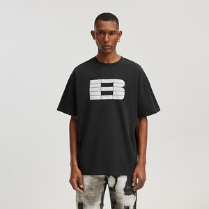 Футболка унисекс Boneless с логотипом бренда, черный