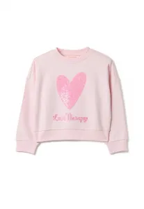 Толстовка прямого кроя с сердечком Ovs, Light Pink