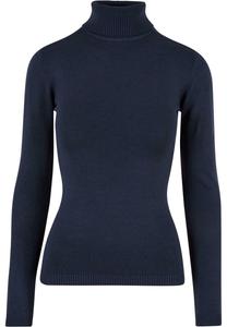 Свитшот Urban Classics Водолазка, темно-синий