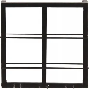 Винный шкаф SIT "Это и То" 35х35х15 см, черный