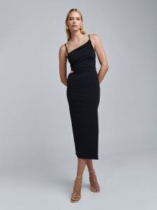 Вечернее платье BWLDR HALLON MIDI DRESS, черный