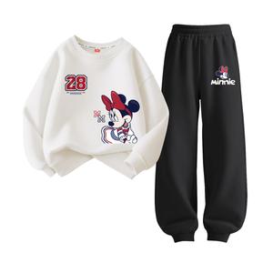Детский спортивный комплект Casual Sportswear 2 Piece Set Disney, белый