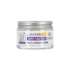 Крем для лица против морщин, выравнивающий цвет лица, 50 мл So'Bio Etic Lumi' lys c