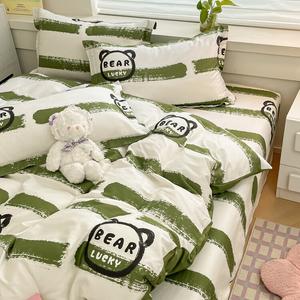 Fuanna Пододеяльник 150х200 см из чистого хлопка, с эксклюзивной сумкой для хранения