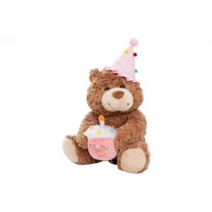 Плюшевая кукла Birthday Hat Bear высотой 28 см YOUYOUGUNANA