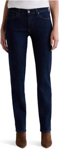 Женские облегающие прямые джинсы Sandra с низкой талией в цвете Modern Indigo AG Jeans, Modern Indigo