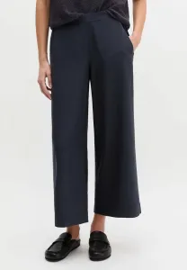 Брюки model margo широкой кроя, средней посадки, укороченные. Marc O'Polo, Martime Blue