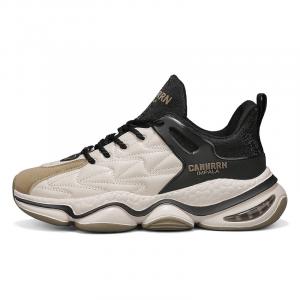 Кроссовки мужские толстые низкие Cahhrrn, хаки