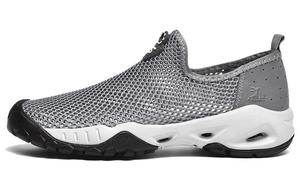 Нескользящие дышащие низкие повседневные туфли унисекс Kangaroo head, Gray