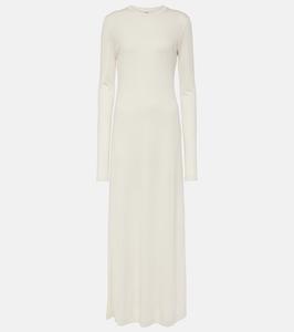 Платье макси из джерси Toteme, Meringue