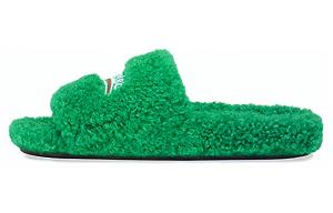 Balenciaga Меховые шлепанцы для женщин