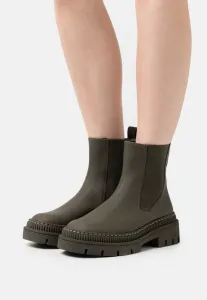 Ботильоны на платформе Marco Tozzi, Khaki