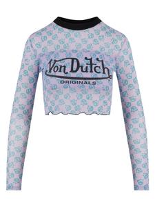 Рубашка с длинным рукавом Von Dutch, розовый